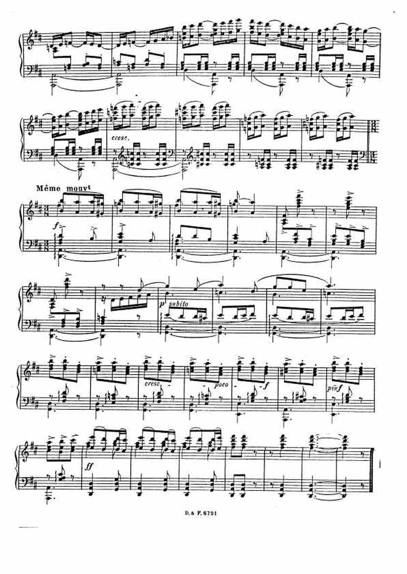 durand_debussy_petite钢琴谱