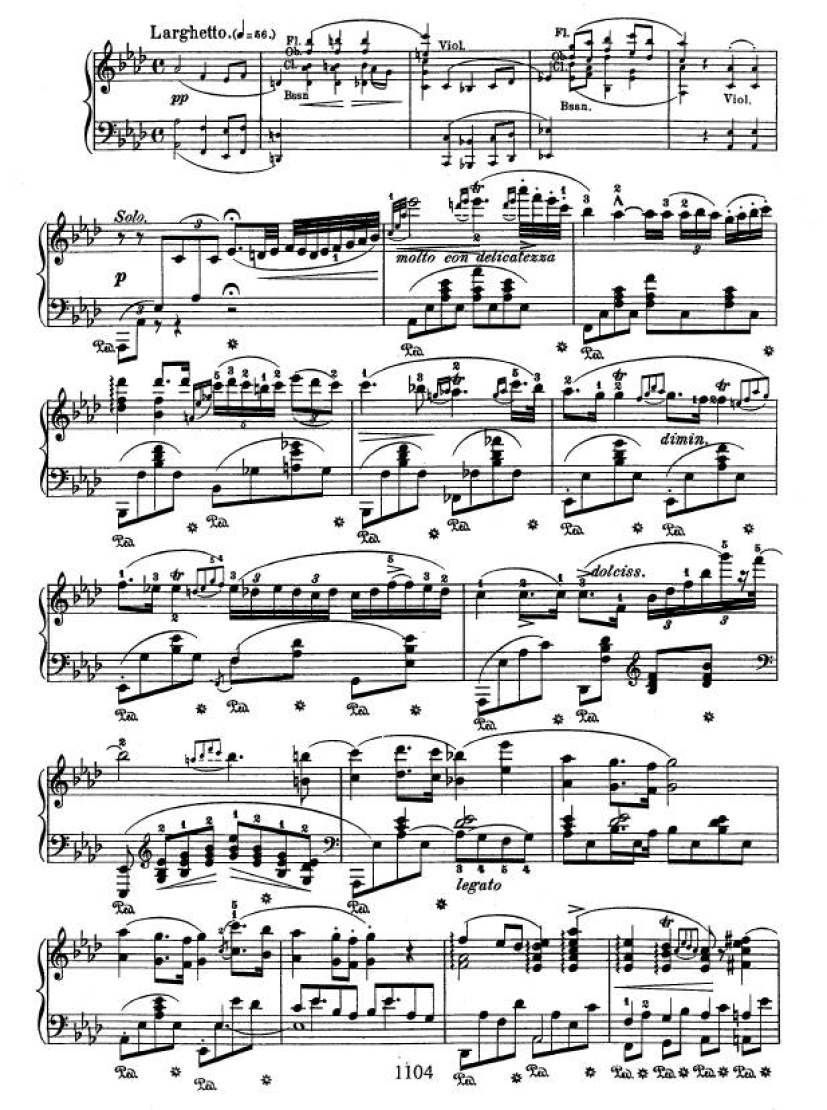 f小调第二钢琴协奏曲 Op.21 Piano Concerto No.2 in f Minor Op.21钢琴谱