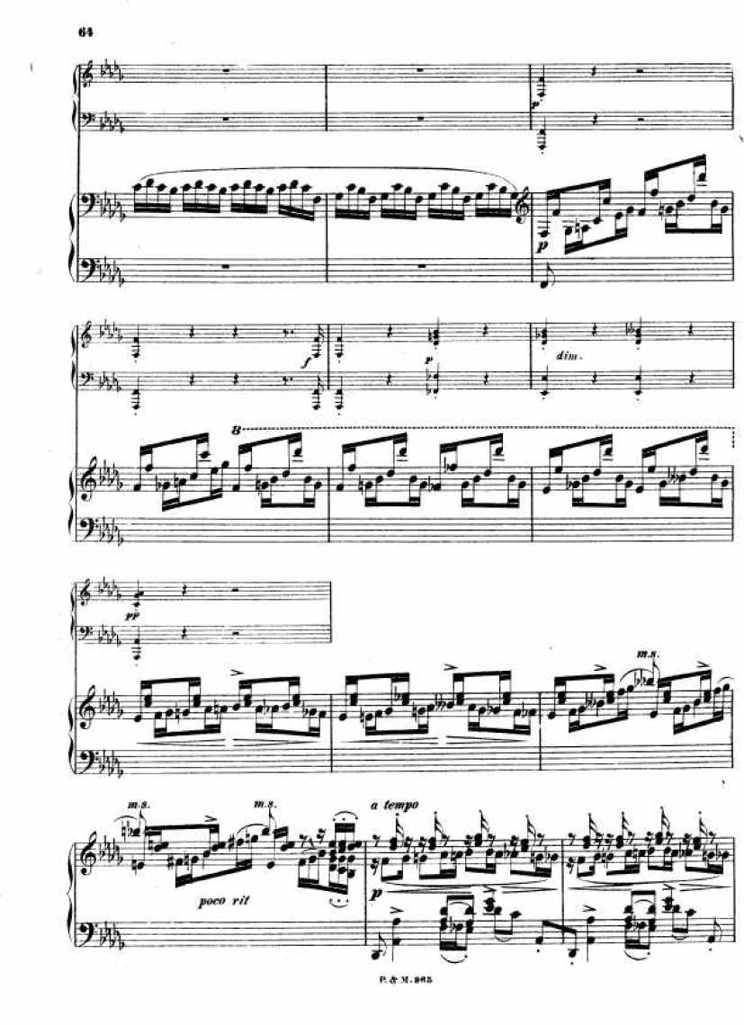 Scharwenka_32_PianoConcerto_no1_4钢琴谱