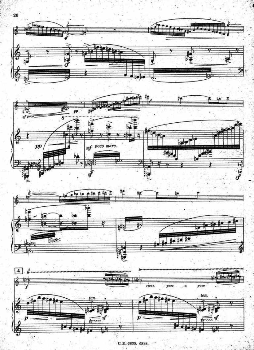 Szymanowski_op.30_Mythes_vln钢琴谱