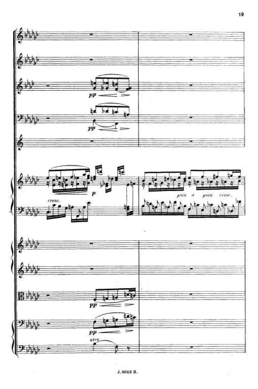 叙事曲 Ballade for Piano and Orchestra Op.19钢琴谱