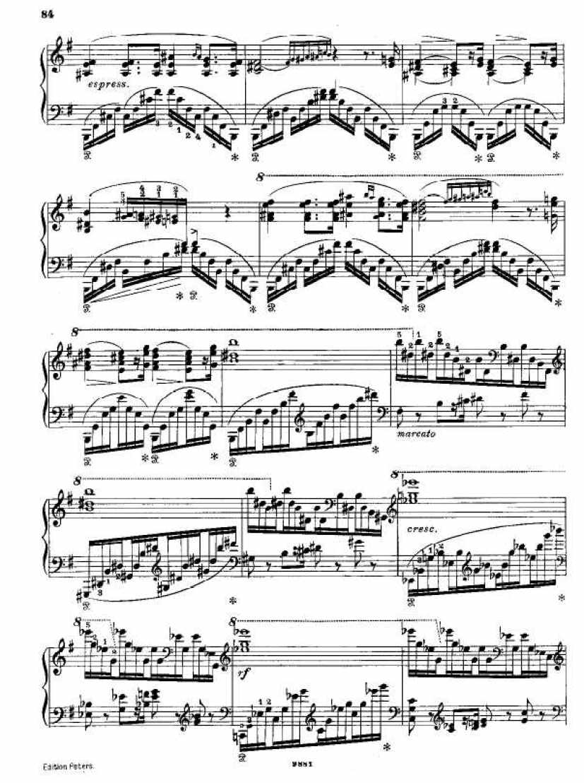 Liszt (Bellini)钢琴谱