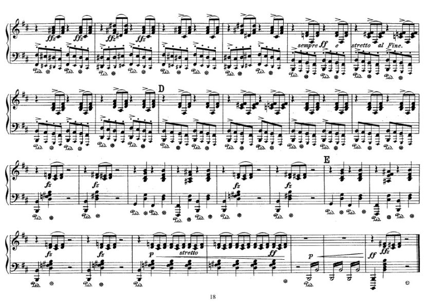 Peer Gynt Suite no.1钢琴谱