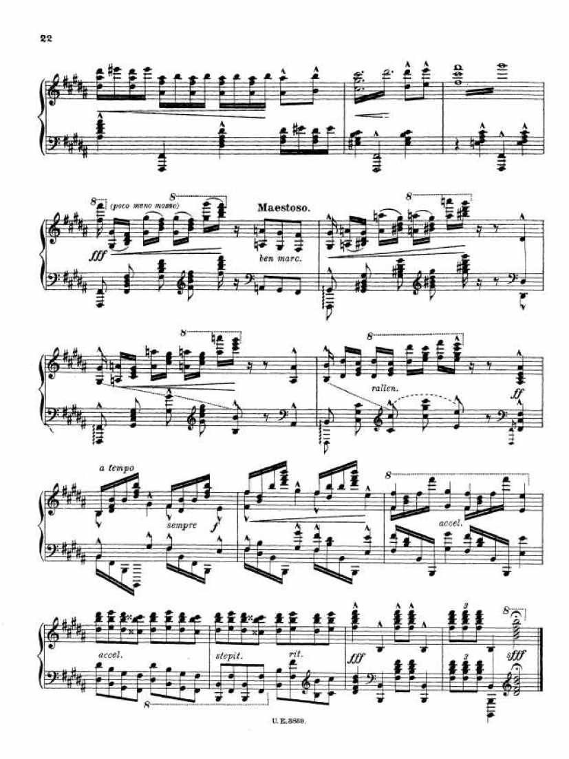 szymanowski 10钢琴谱