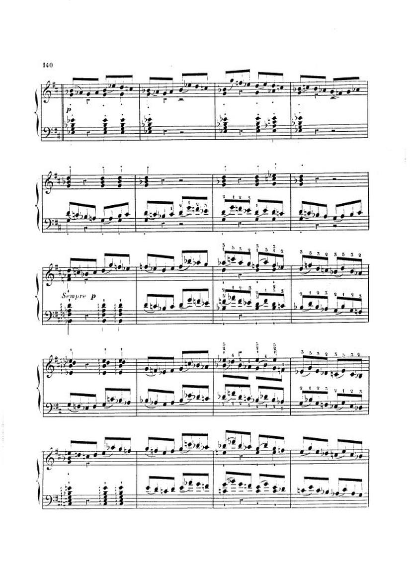 12首小调练习曲 12 Etudes in All Minor Keys Op.39钢琴谱