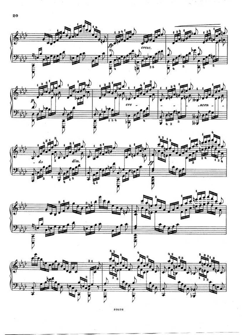 f小调钢琴协奏曲 Piano Concerto in f Minor Op.16钢琴谱