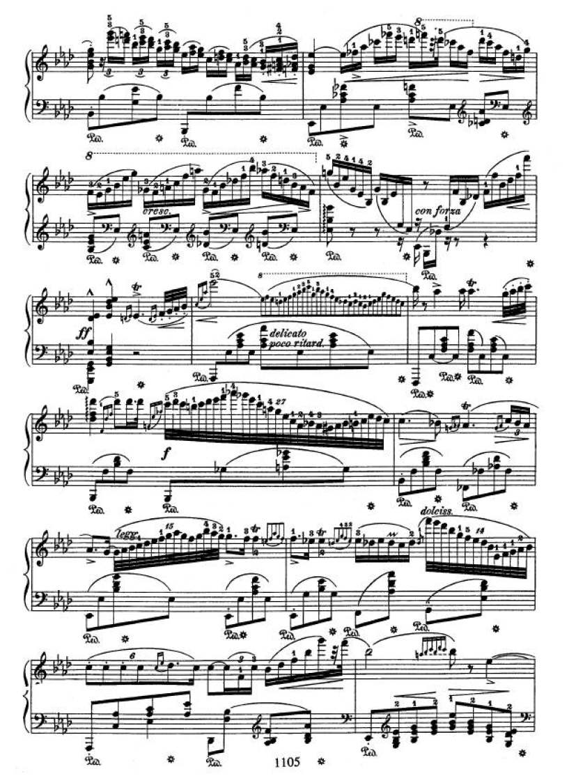 f小调第二钢琴协奏曲 Op.21 Piano Concerto No.2 in f Minor Op.21钢琴谱