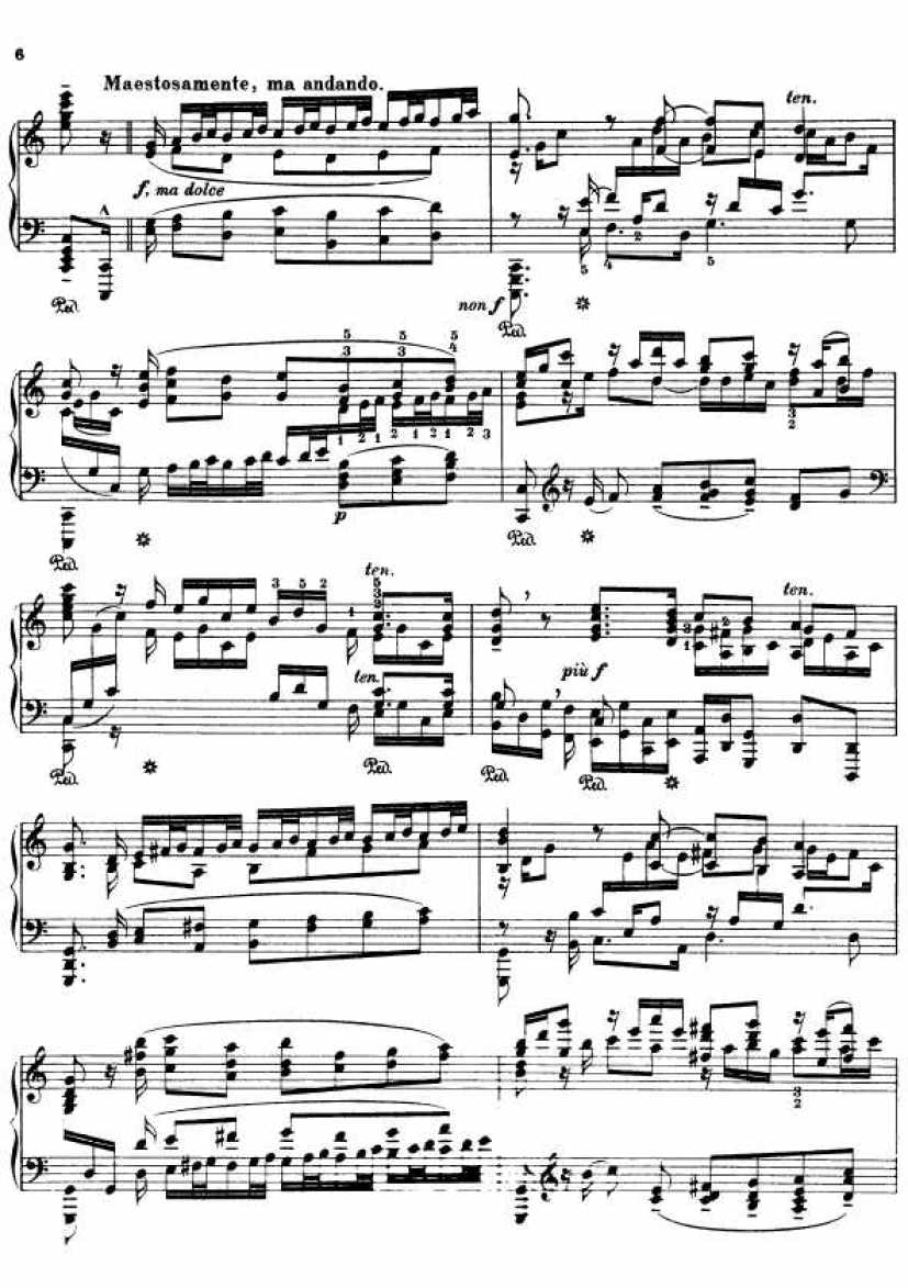 Busoni (Bach)钢琴谱