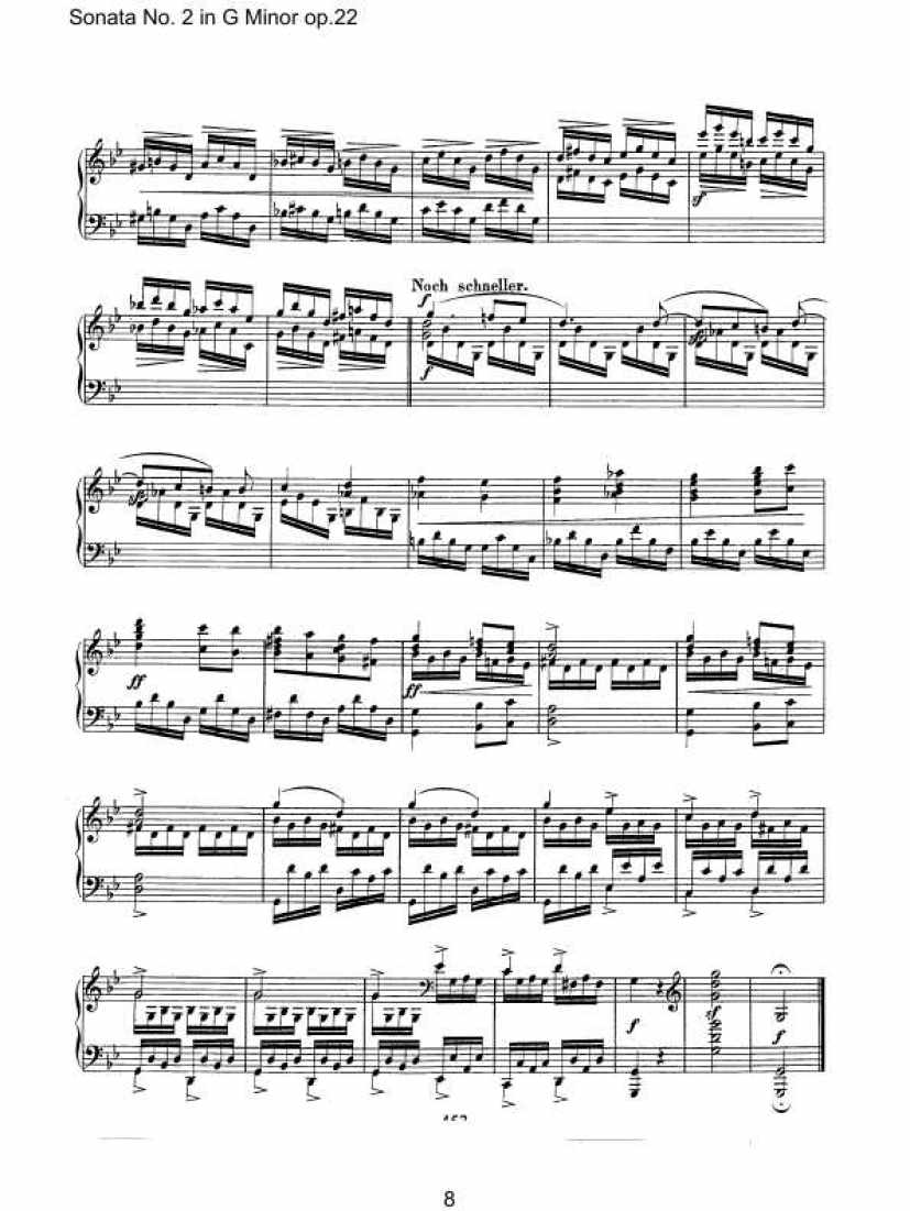 Schumann_op.22_Sonata钢琴谱