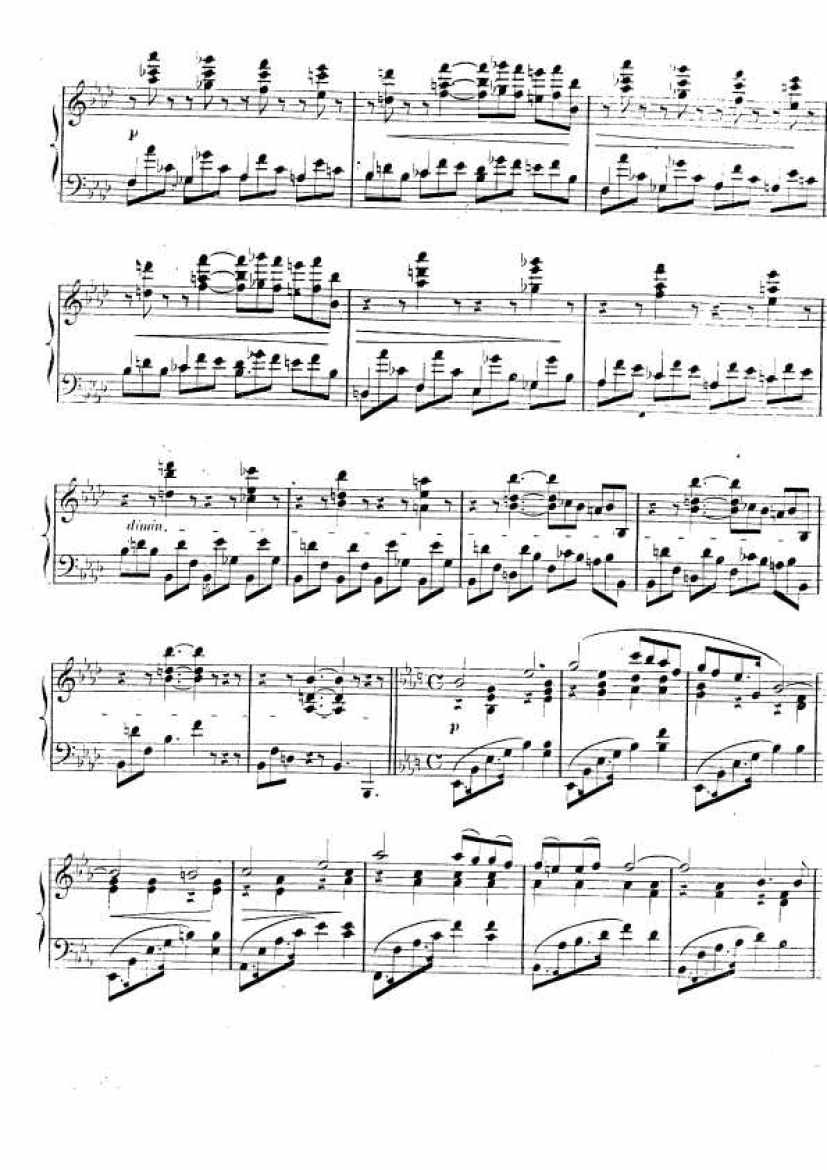 Rubinstein A op.10 Kammenoi钢琴谱