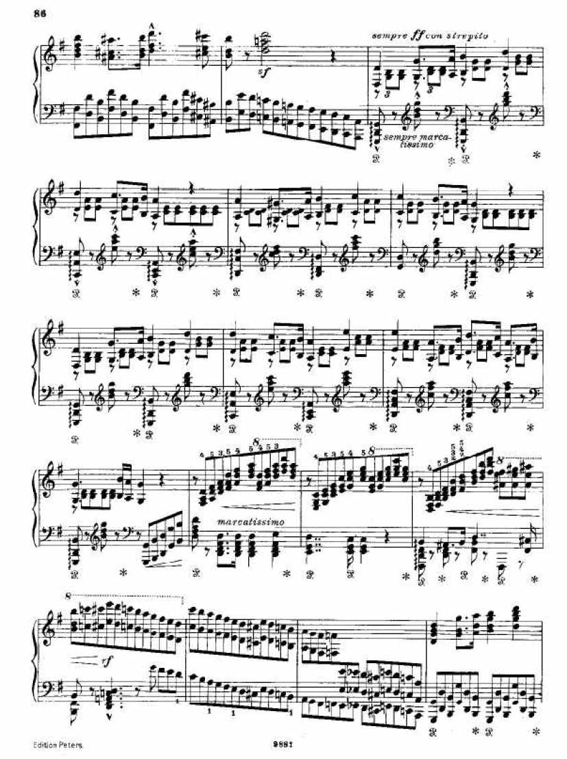 Liszt (Bellini)钢琴谱