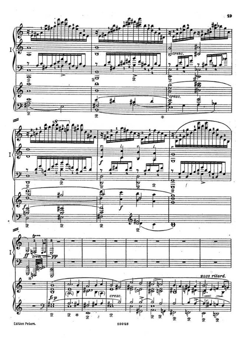 f小调钢琴协奏曲 Piano Concerto in f Minor Op.16钢琴谱