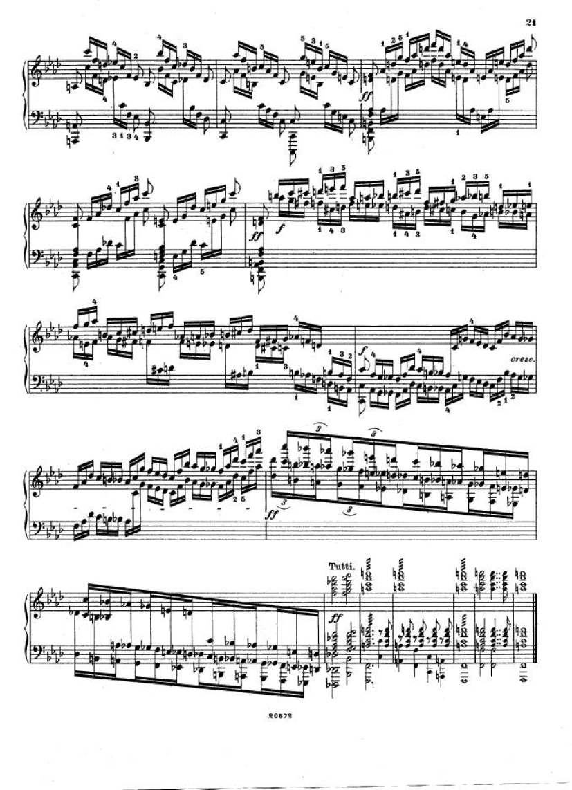 f小调钢琴协奏曲 Piano Concerto in f Minor Op.16钢琴谱