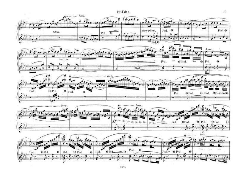 f小调第二钢琴协奏曲 Op.21 Piano Concerto No.2 in f Minor Op.21钢琴谱