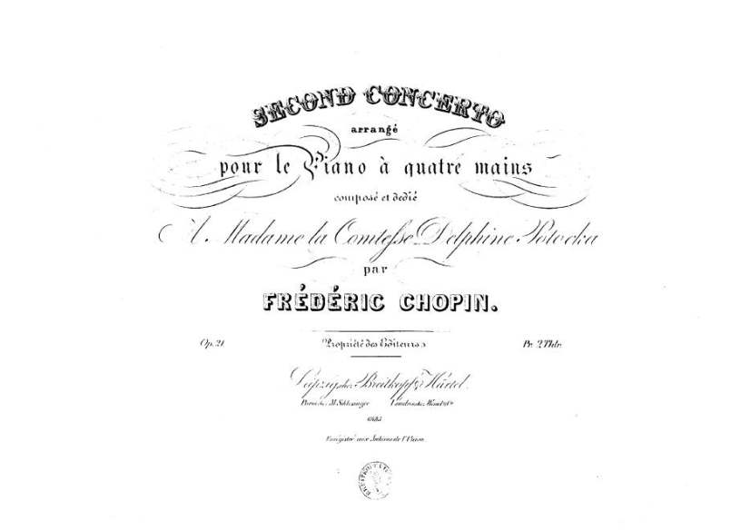 f小调第二钢琴协奏曲 Op.21 Piano Concerto No.2 in f Minor Op.21钢琴谱