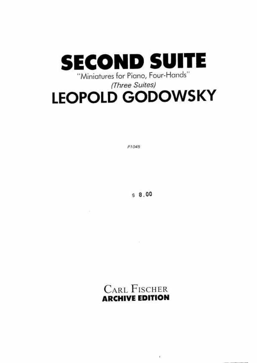 Godowsky.钢琴谱