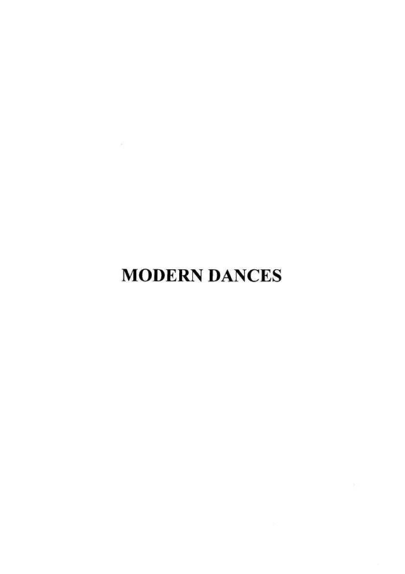 小画像集（第三集）七首现代舞曲 7 Modern Dances钢琴谱