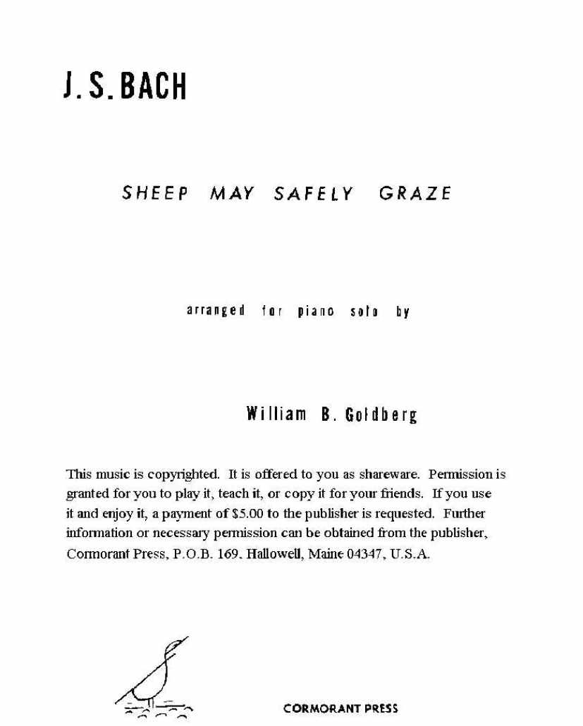 Bach, JS钢琴谱