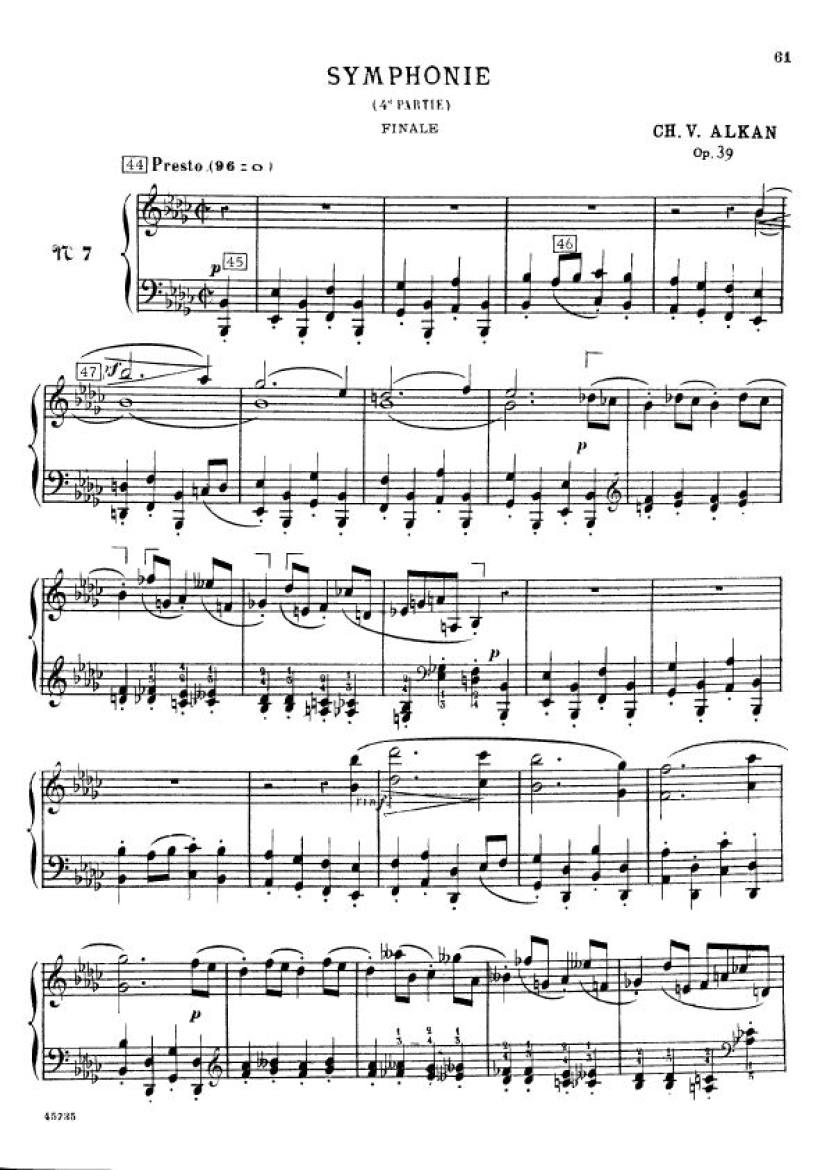 12首小调练习曲 12 Etudes in All Minor Keys Op.39钢琴谱