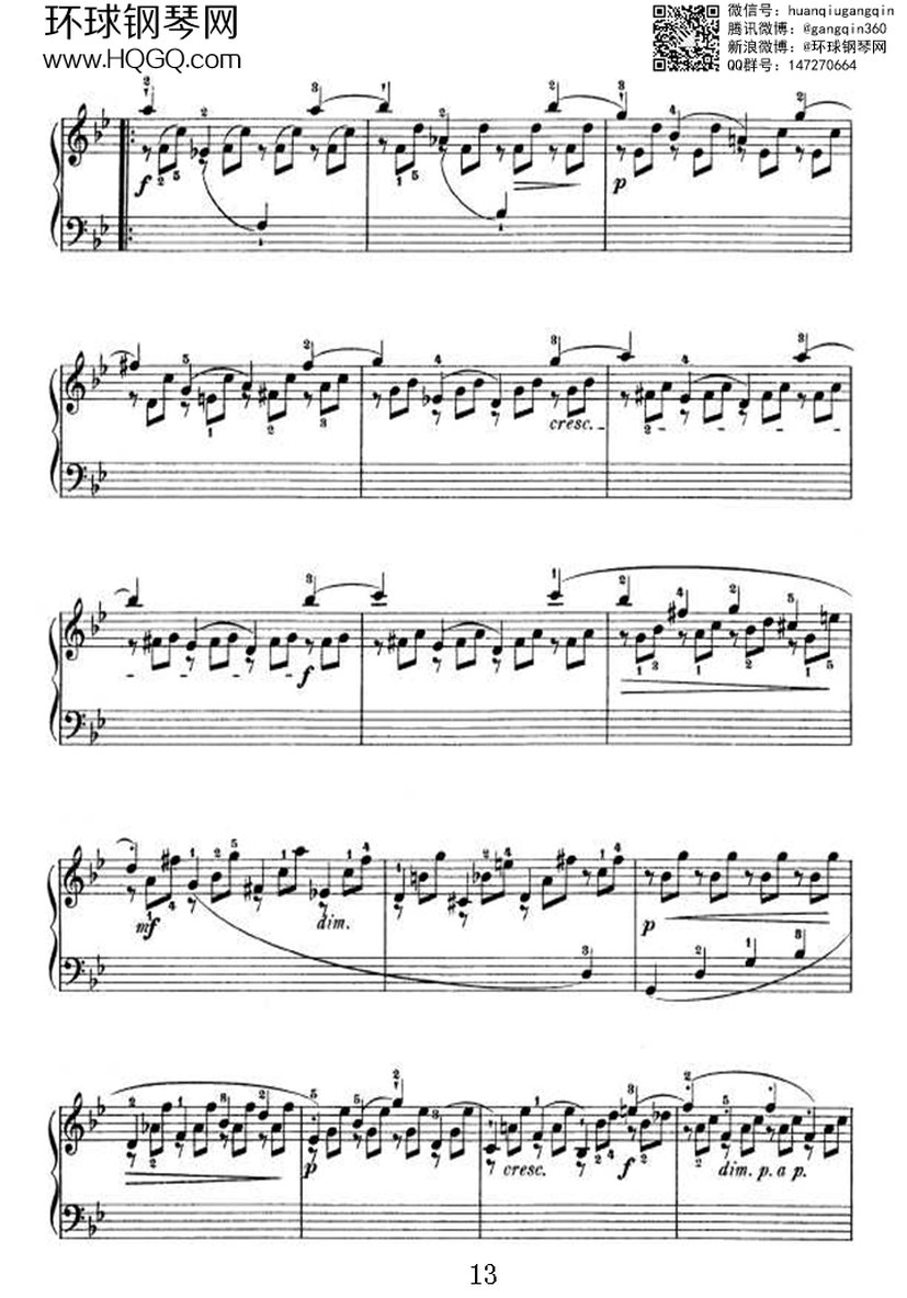 PARTITA 1（选自《6首帕蒂塔 Six Partitas BWV 825钢琴谱