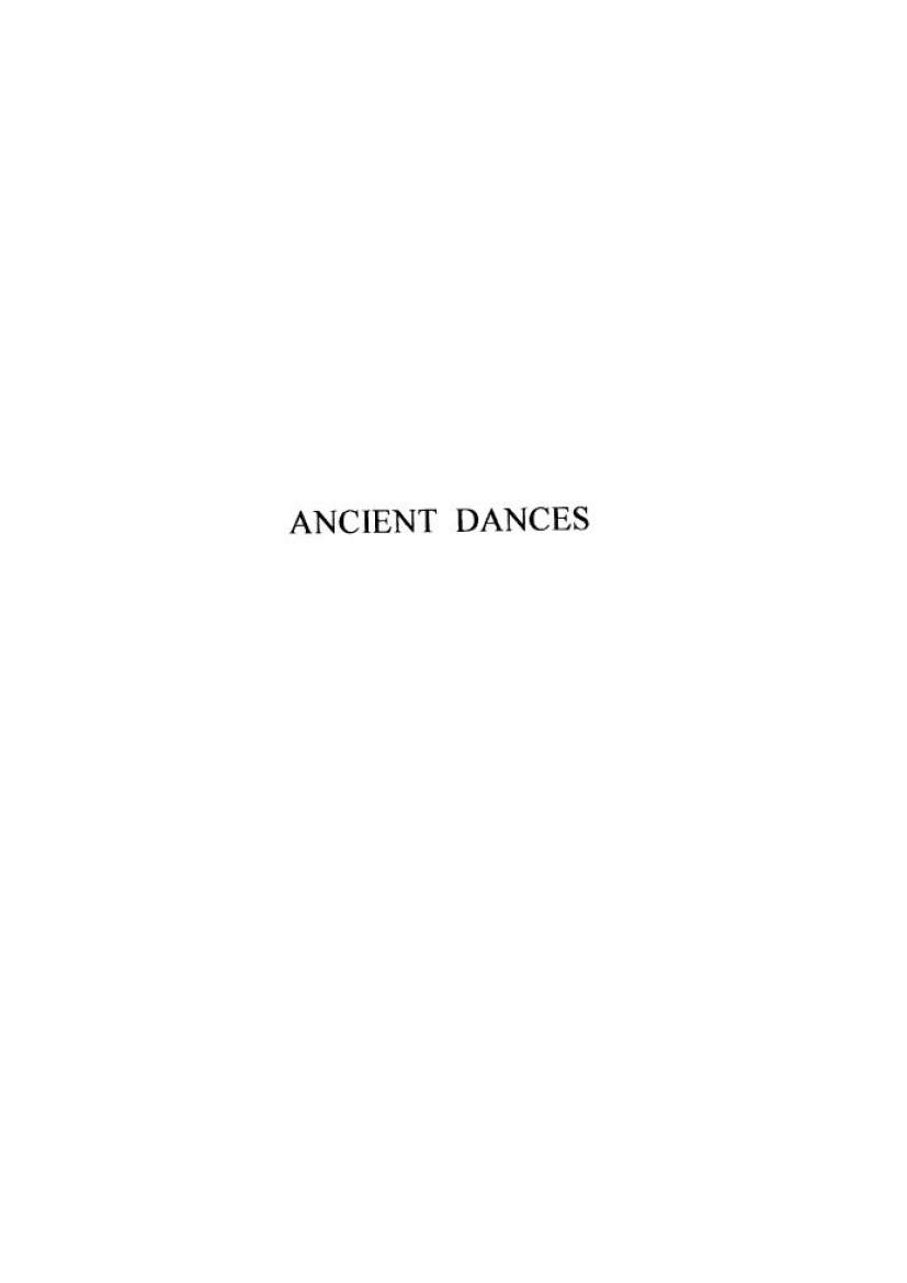 小画像集（第二集）七首古风舞曲 7 Ancient Dances钢琴谱