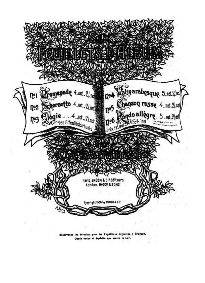 chaminade_six钢琴谱