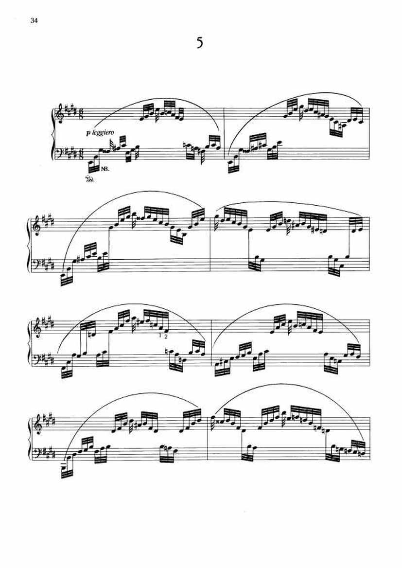 Dohnanyi_Etude Op.28钢琴谱