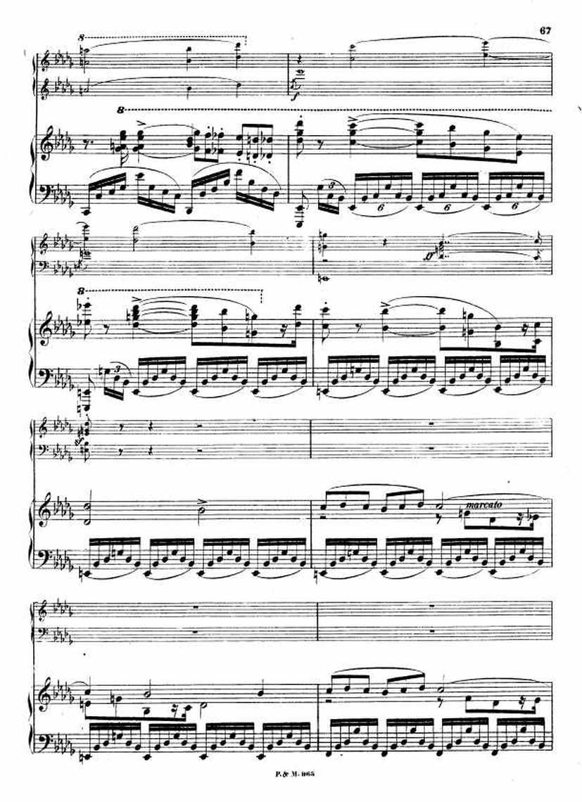 Scharwenka_32_PianoConcerto_no1_4钢琴谱