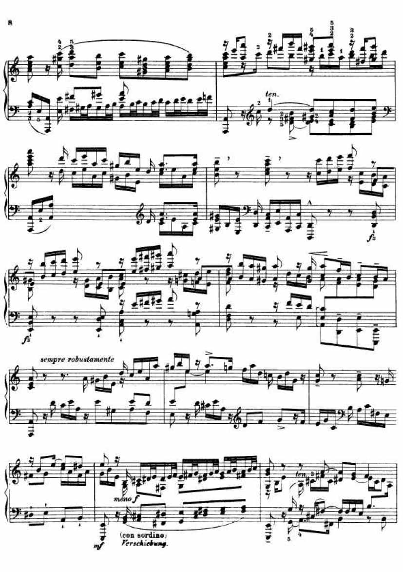 Busoni (Bach)钢琴谱