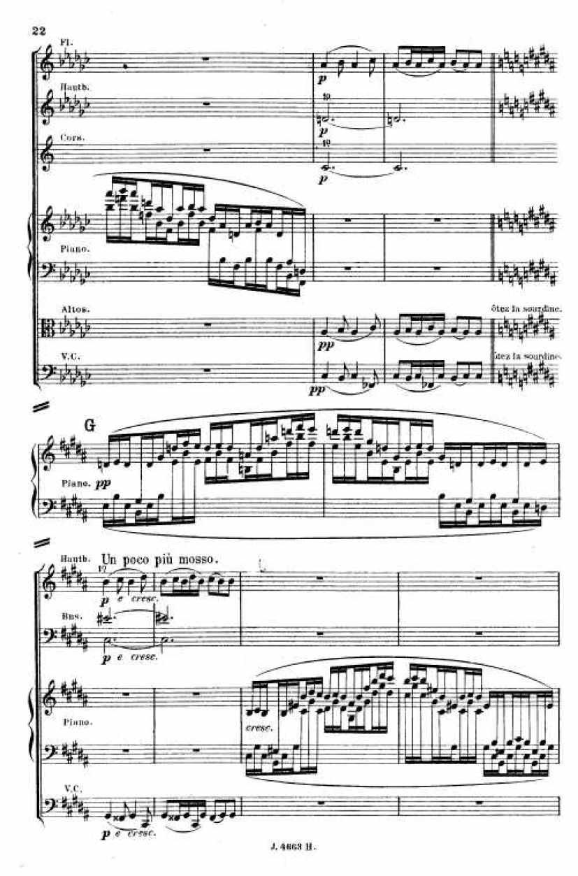 叙事曲 Ballade for Piano and Orchestra Op.19钢琴谱