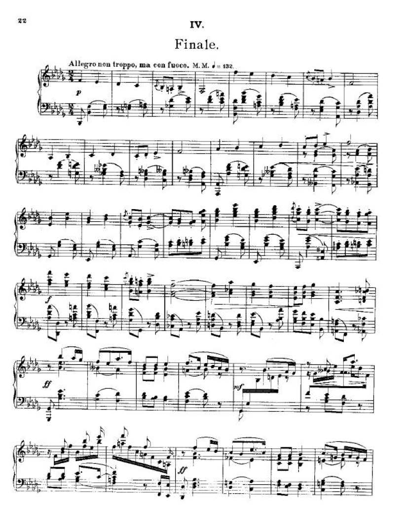 降b小调第二钢琴奏鸣曲 Piano Sonata No.2 in b钢琴谱