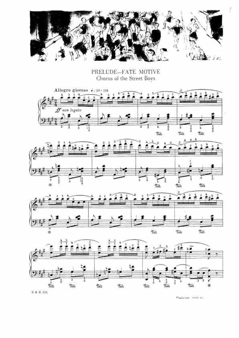 BIZET (GODOWSKY)钢琴谱