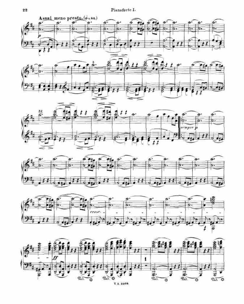 A大调第七交响曲 Symphony No.7 in A Major Op.92钢琴谱