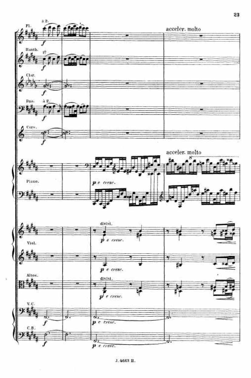 叙事曲 Ballade for Piano and Orchestra Op.19钢琴谱