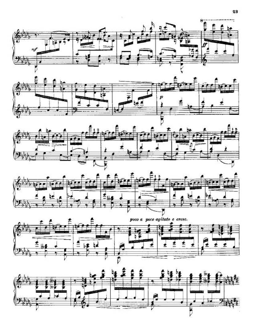 降b小调第二钢琴奏鸣曲 Piano Sonata No.2 in b钢琴谱