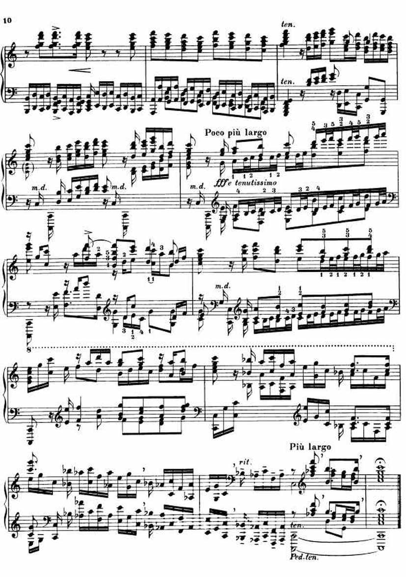 Busoni (Bach)钢琴谱