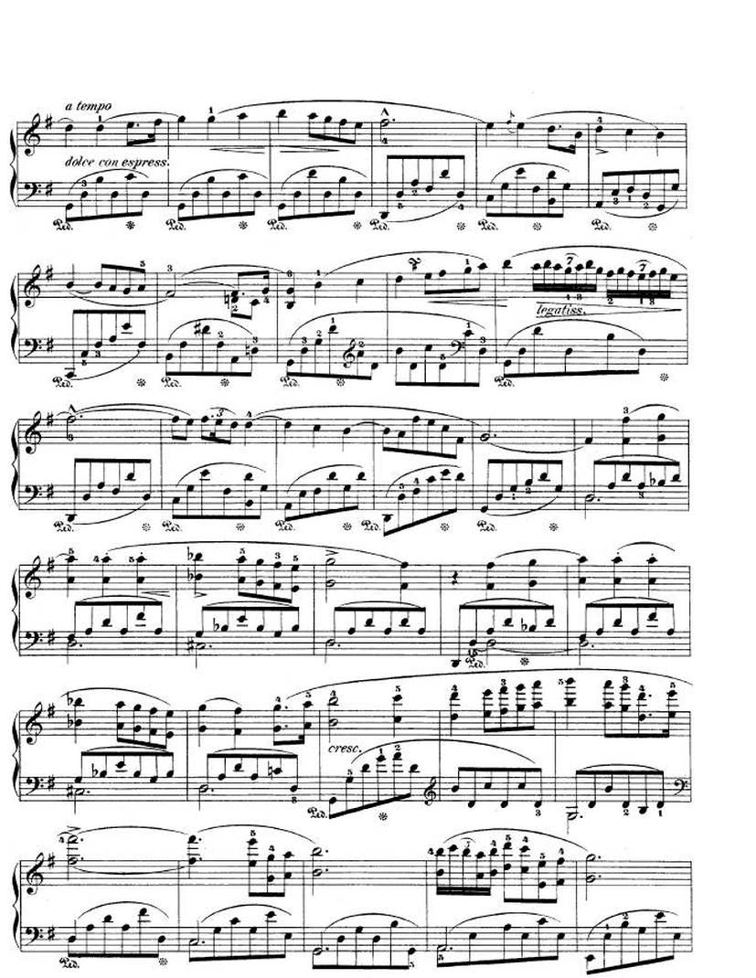 e小调第一钢琴协奏曲 Op.11 Piano Concerto No.1 in e Minor Op.11钢琴谱