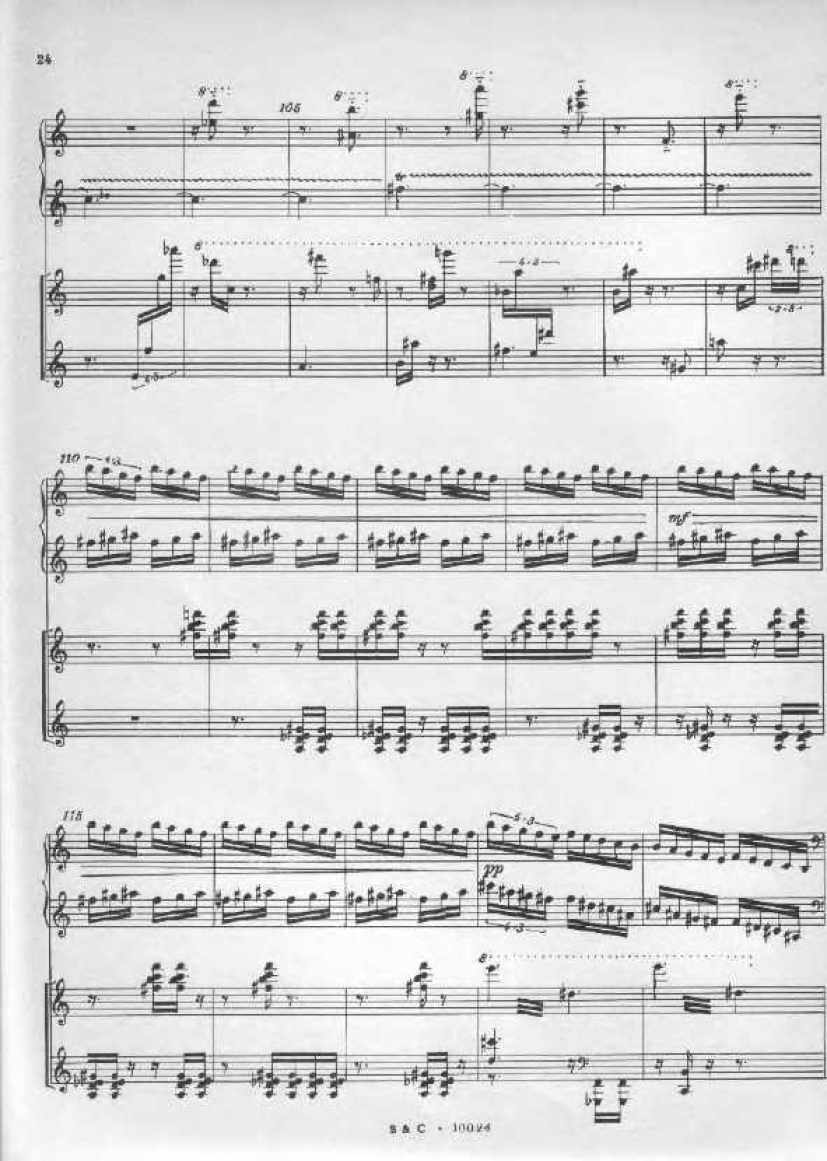 Ginastera_Piano_concerto_No.1_part钢琴谱