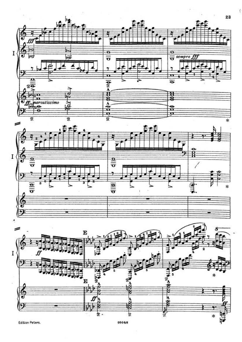 f小调钢琴协奏曲 Piano Concerto in f Minor Op.16钢琴谱