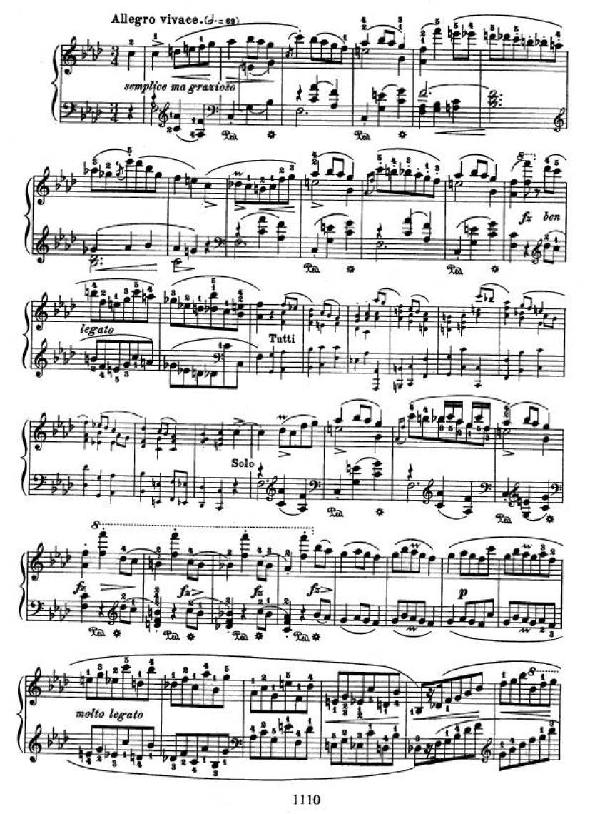 f小调第二钢琴协奏曲 Op.21 Piano Concerto No.2 in f Minor Op.21钢琴谱