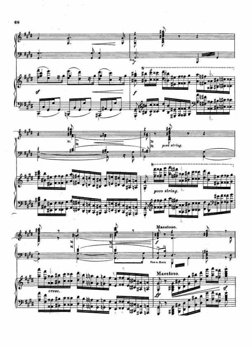 Scharwenka_op.80_Piano_concerto_No.3钢琴谱