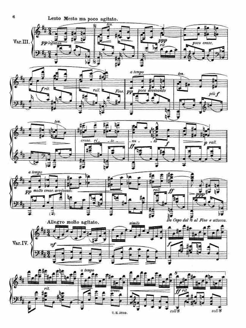 szymanowski 10钢琴谱