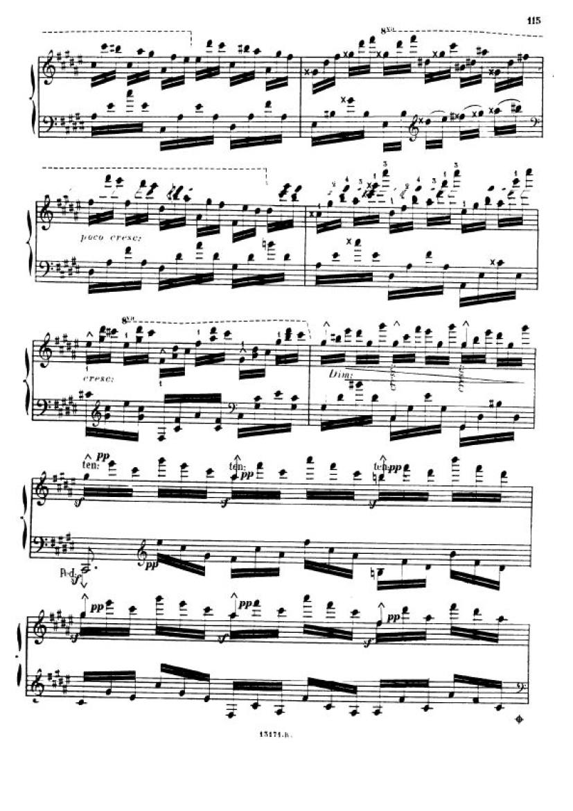 12首小调练习曲 12 Etudes in All Minor Keys Op.39钢琴谱