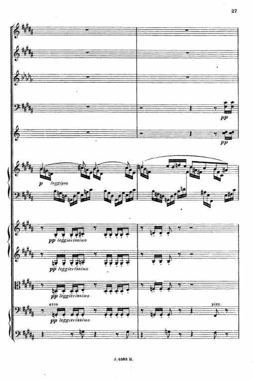 叙事曲 Ballade for Piano and Orchestra Op.19钢琴谱