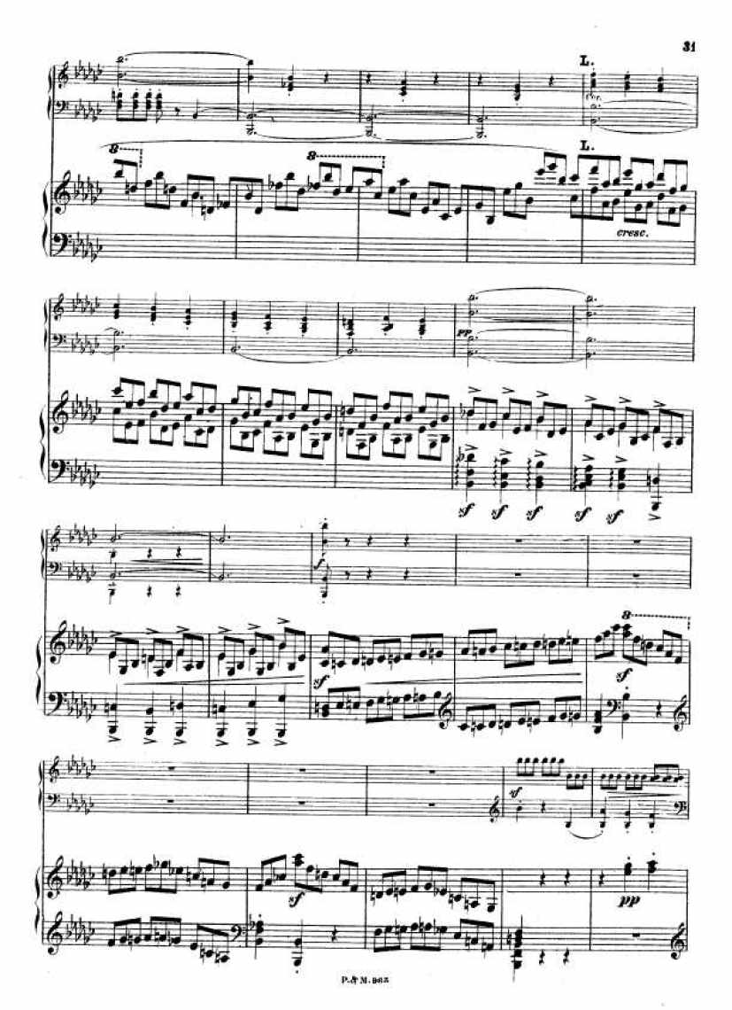 Scharwenka_32_PianoConcerto_no1_4钢琴谱