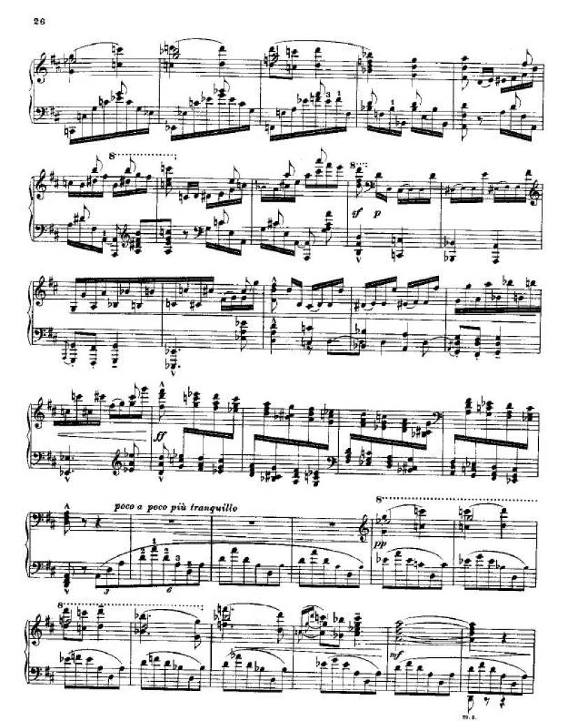 降b小调第二钢琴奏鸣曲 Piano Sonata No.2 in b钢琴谱