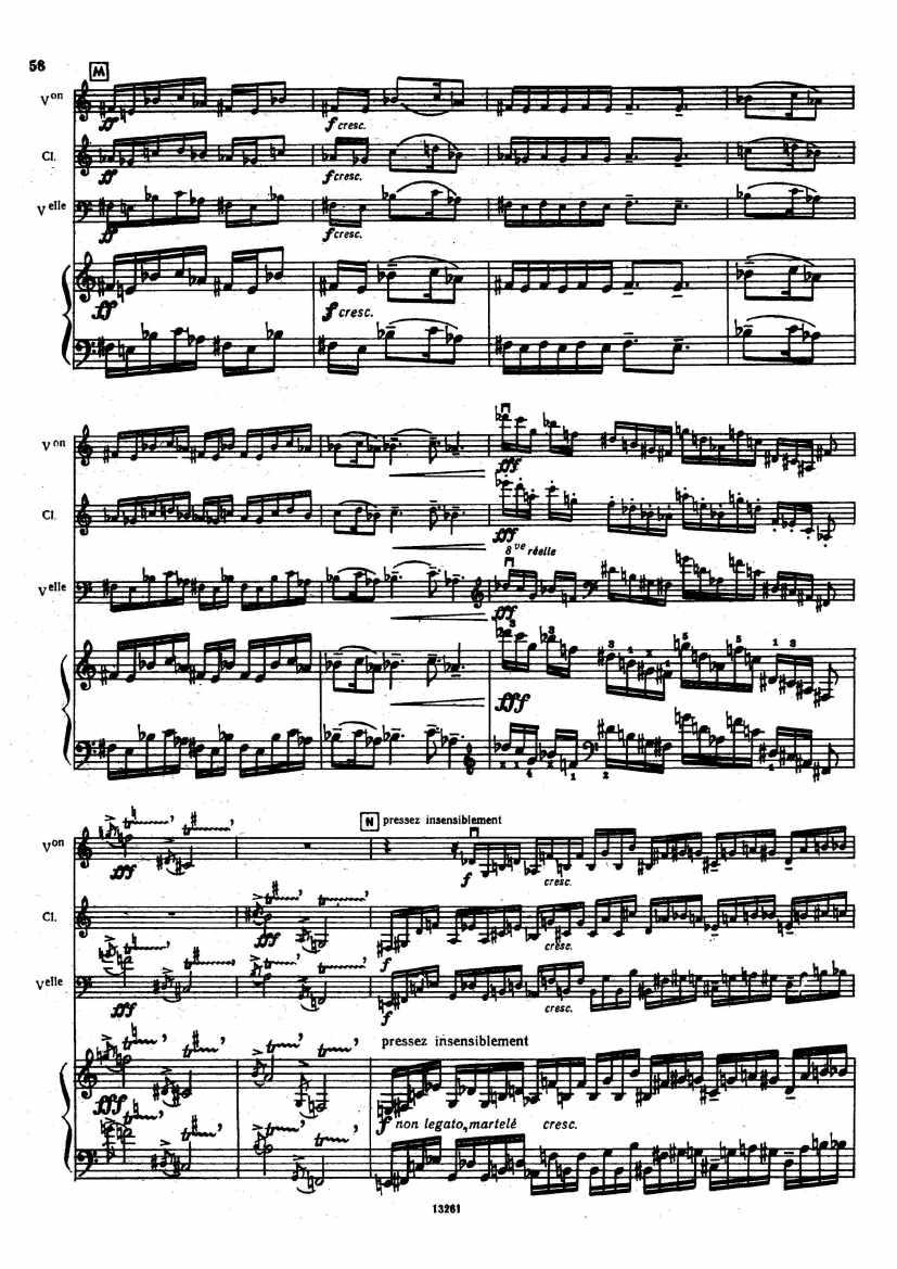 Messiaen_Quatuor_pour_la_fin_du_temps_score_part钢琴谱