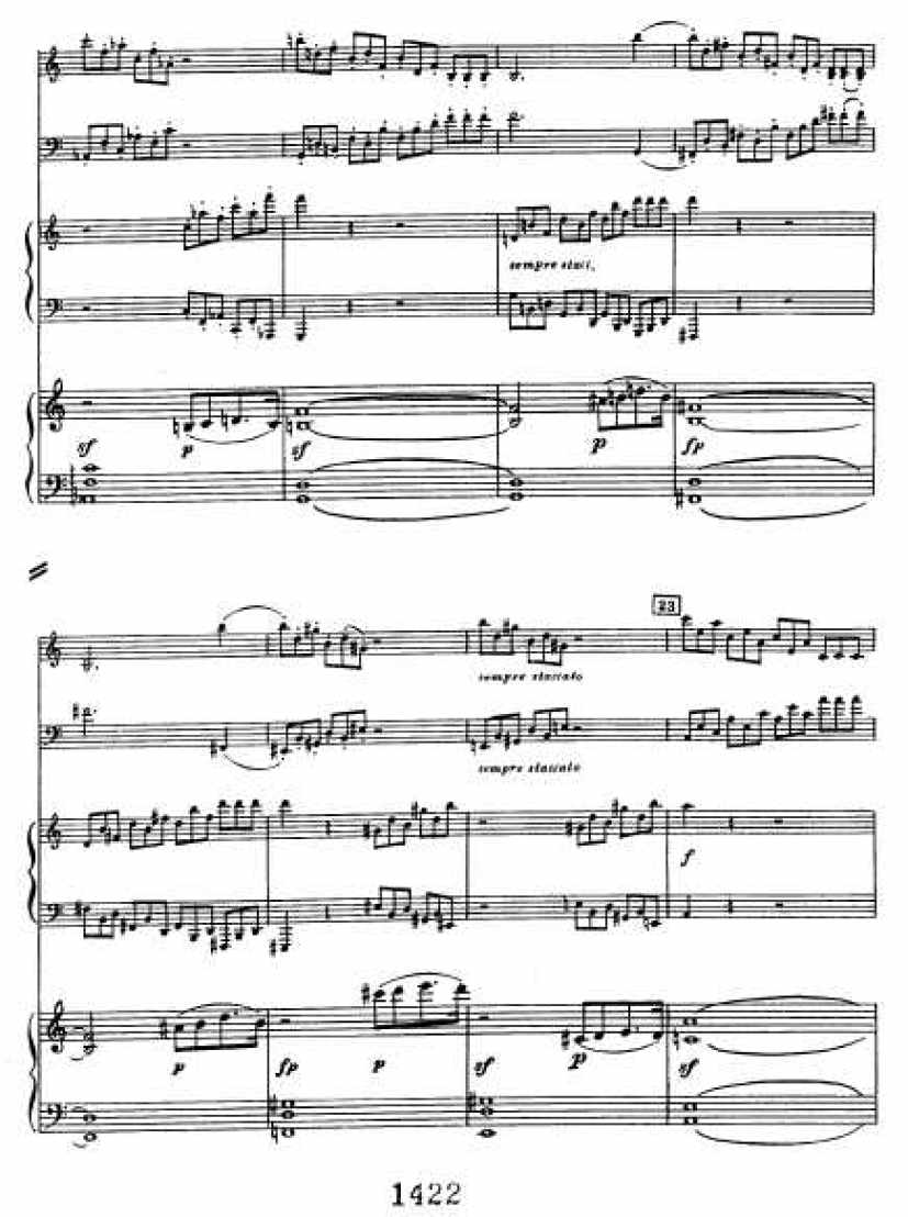 C大调三重协奏曲 Triple Concerto in C Major Op.56钢琴谱