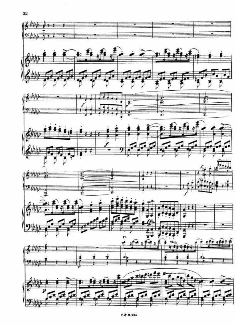 Scharwenka_32_PianoConcerto_no1_4钢琴谱