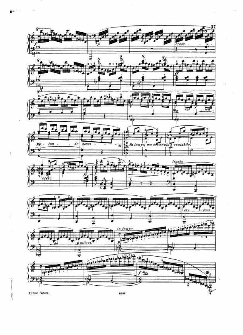 a小调钢琴协奏曲 Piano Concerto in a Minor Op.85钢琴谱